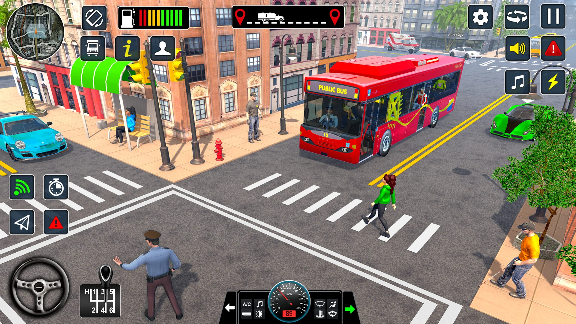 Public Bus Driver: Bus Games screenshot